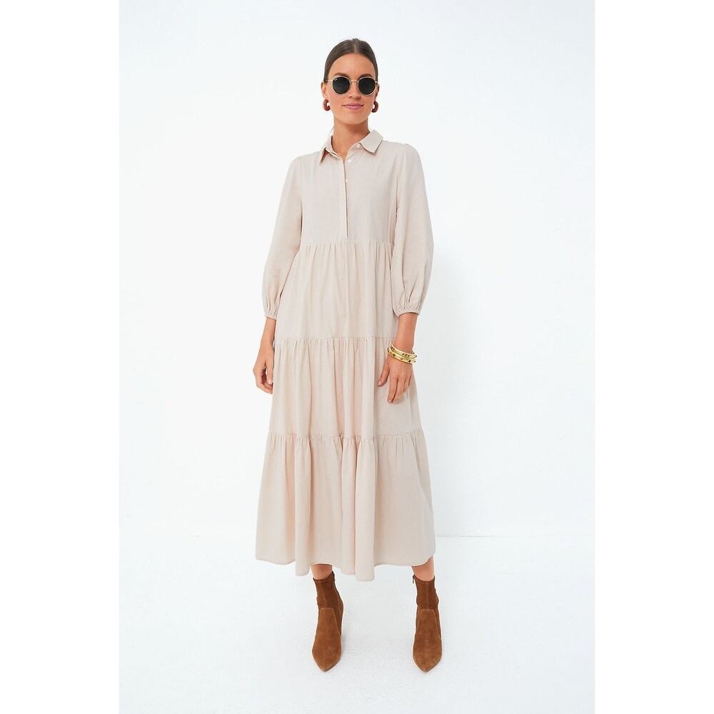 Pomander Place Tuckernuck Standstone Mabel Maxi Dress Size XS